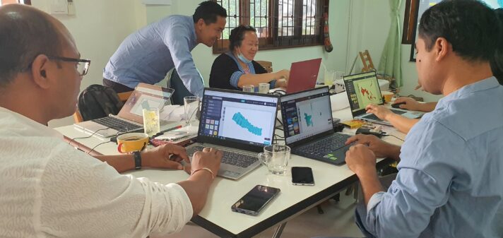 2021 Data Literacy Training for Indigenous Peoples Network in Chiang Mai, Thailand by Open Development Thailand